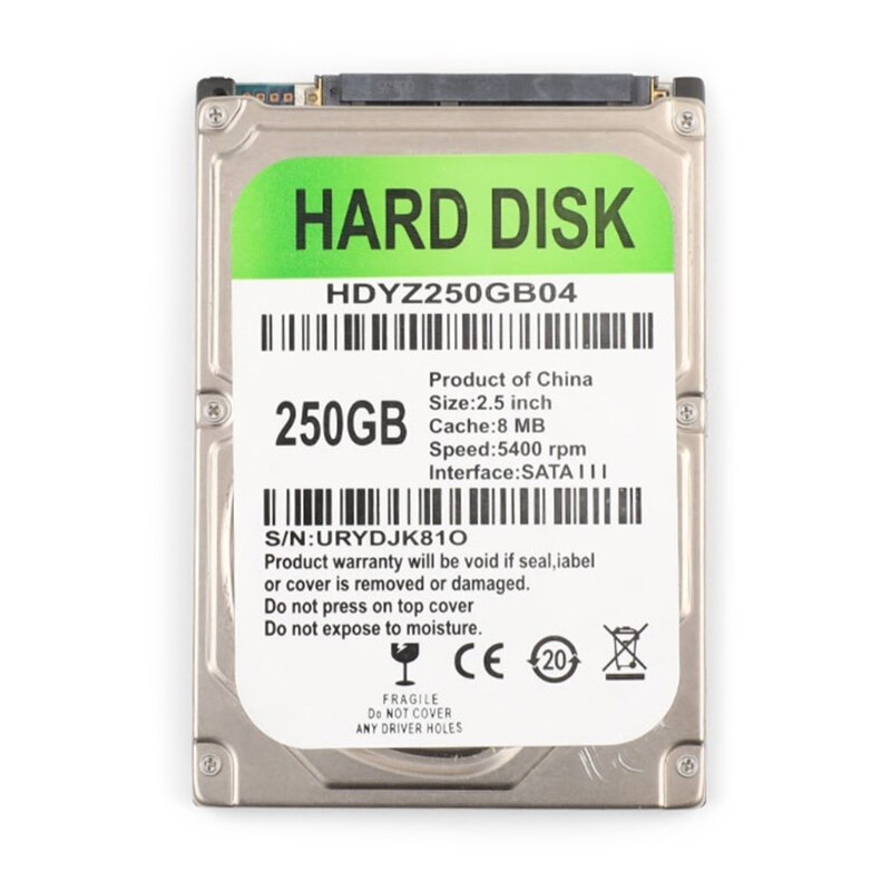 2.5 ġ HDD SATA USB  ̺, 80/120/160/250/320/500GB, PC Ʈ   ϵ ̺ ũ